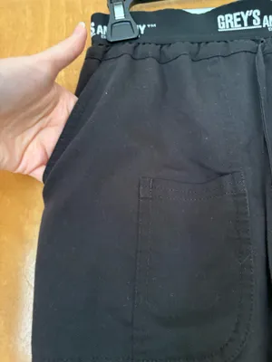 Grey’s Anatomy Black Scrub Pants thumbnail 3