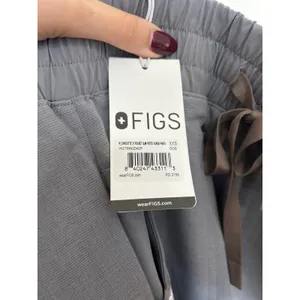 Figs Charlotte 21 Pocket Slim Scrub Pants in Dark Space Gray Size XXS Petite NWT thumbnail 7