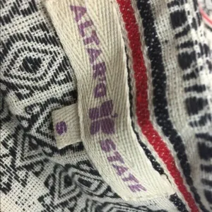 Altar'd State Womens Skirt Size Small Black Red Cream Tribal Knit‎ Lining thumbnail 3