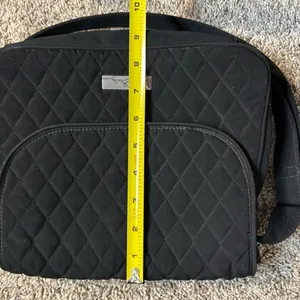 Vera Bradley Black Quilted crossbody purse and wallet thumbnail 5