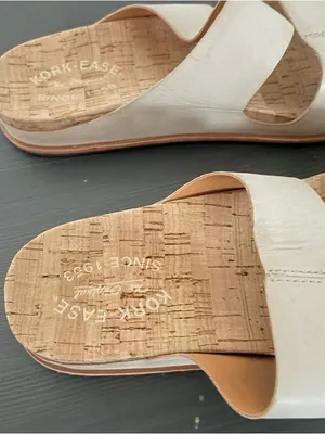 Kork-Ease Tutsi Dual Band Sandal Leather Slip On Natural Comfy Minimalist Size 8 thumbnail 4