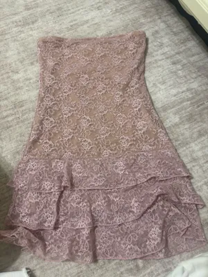 Edikted Scarlett lace mini dress size small thumbnail 2