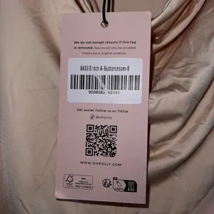 Oh Polly Julane Slinky Jersey Ruched Cut-Out Midaxi Dress in Buttercream Size 4 thumbnail 13