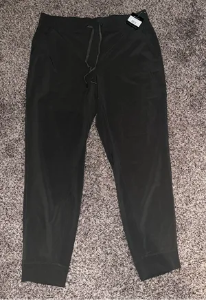 Eddie Bauer Dark Green Women's Jogger Track Pants with Drawstring thumbnail 1