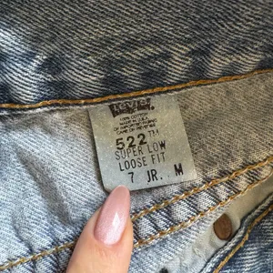 Vintage 522 Levi's‎ Low Rise Loose Fit Jeans Sz 4 Light Wash Dad Jeans thumbnail 6