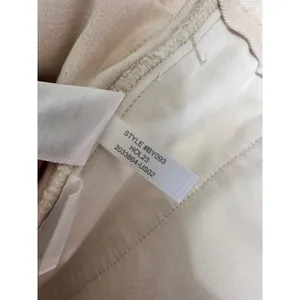 Point Sur J.crew Women's side tab trouser ecru wash pants Cotton #BY093‎ thumbnail 6