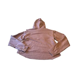 Gymshark Womens Cropped Hoodie Mauve Purple Side Cutout Pullover Medium‎ thumbnail 5