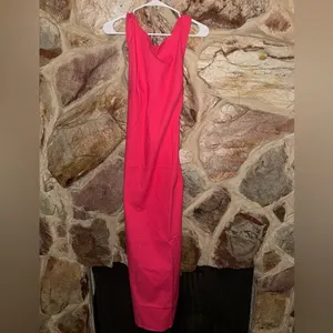 Commense Cotton & Linen Crisscross Long Dress size M thumbnail 3