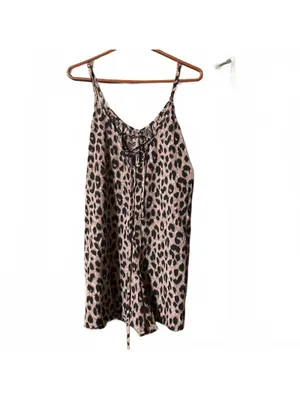 Leopard Print Spaghetti Strap Dress thumbnail 2