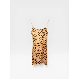 Aritzia Wilfred leopard print mini slip dress Small thumbnail 3