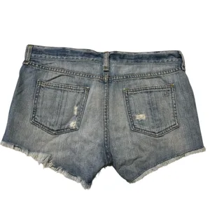 Rag & Bone Distressed Denim Shorts thumbnail 2