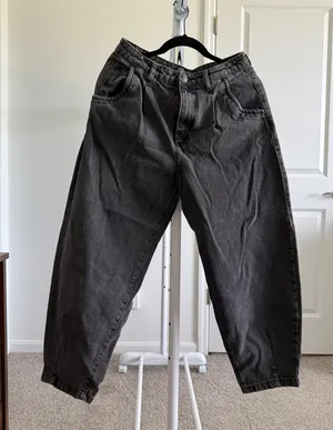 ZARA Barrel Pants thumbnail 1