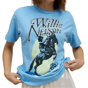 DAYDREAMER Willie Nelson Route 66 Tee, Size Small New without Tag MSRP $88 thumbnail 3