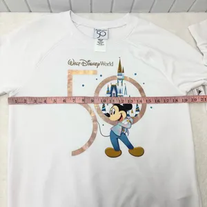 Disney 50th‎ Anniversary Mickey Mouse Long Sleeve Top Size S NEW thumbnail 7