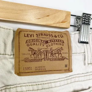 Vintage 1996 951 Levi's Jeans Womens Sz 8 Relaxed Fit Tapered Leg‎ Denim thumbnail 8