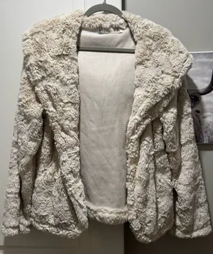 True grit faux fur coat thumbnail 1