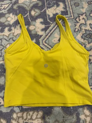 Yellow Serpentine Lululemon Align Tank 4 thumbnail 2