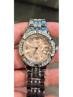 Guess Women's Rhinestone Analog Watch - Quarts thumbnail 3