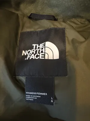 The North Face Women's Olive Green Long Quilted Puffer Jacket thumbnail 4