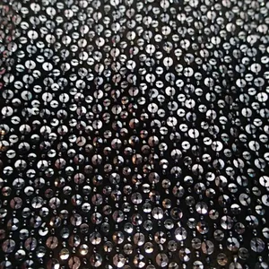 Theory Women's Size Small‎ Hailey W Skirt Black Sequin Asymmetrical Hem Pull On thumbnail 5