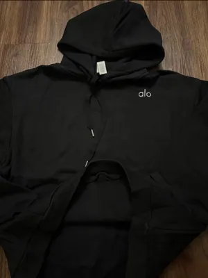 🖤✨ Accolade Hoodie Black – Large thumbnail 8