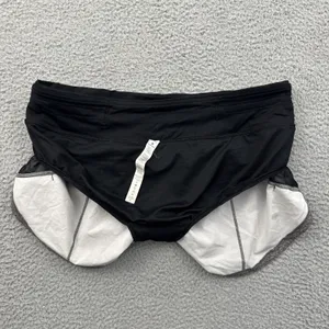 Lululemon Speed Up Shorts Low Rise 2.5" Gray Athletic Athleisure Women's 8 thumbnail 5