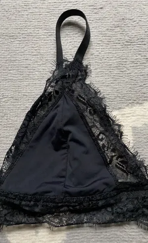 Black Lace Bralett Size M thumbnail 3