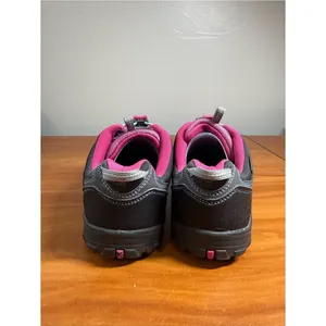 Keen Oakridge Gray Pink Waterproof Hiking Shoes Drawstring Bungee 1015187 Sz 6 thumbnail 4
