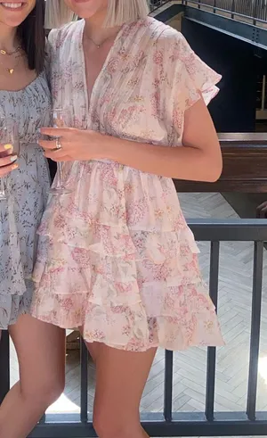 Floral boutique dress thumbnail 1