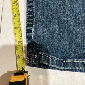 Miss me women’s boyfriend Capri size 28 embroidered leg stripe stud buttons thumbnail 7