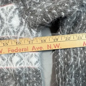 Sleeping On Snow Anthropologie Gray White Wool Blend Sweater‎ Women Medium Shirt thumbnail 10