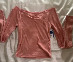 Arizona Coral Off the Shoulder Top thumbnail 1