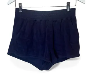 Offline By Aerie Women’s Blue Cozy Terry Shorts Size Small thumbnail 1
