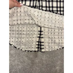 Madewell Courier Button-Back Shirt in‎ Double-Faced Plaid Size S Short Sleeve thumbnail 7