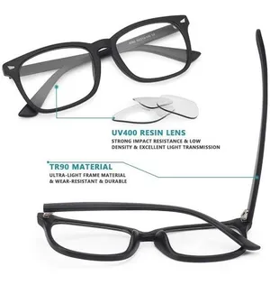 Gaoye Blue light Computer Reading Glasses Black Matte Frame thumbnail 5