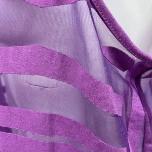 Worthington purple sheer sleeveless tank XL thumbnail 4