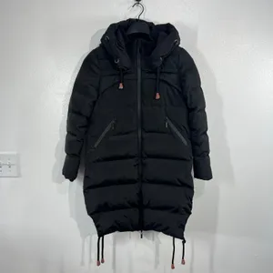 Orolay Women's Long Thickened Down Jacket Puffer Coat‎ Hooded Black XL Y2K thumbnail 2