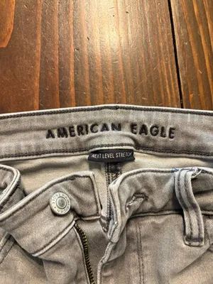 Grey American Eagle Jeans Stretch thumbnail 3