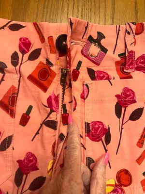 Anthropologie Maeve The‎ Anisa Makhoul Colette Mini Skirt Pink Rose Size Small thumbnail 12