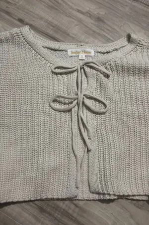 cropped cardigan sugar moon White Size M thumbnail 1
