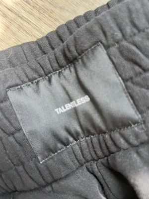 Talentless small black sweat pants wide leg thumbnail 8