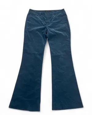 Vintage Theory blue corduroy flare pants thumbnail 1