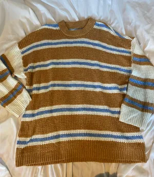 American Eagle waffle knit sweater thumbnail 4