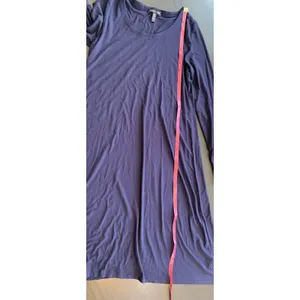Eileen Fisher Dress Women’s Small Long‎ Sleeve Midi Blue T Shirt Casual Stretch thumbnail 11