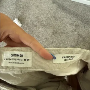 Cotton on cargo wide leg jeans thumbnail 5
