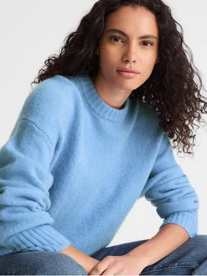 Madewell Crewneck Sweater wool alpaca blend Size XL ( See measurements) NWT thumbnail 1