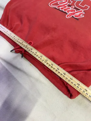 B. Wear Kansas City Chiefs NFL Cropped Sweatshirt Medium Team thumbnail 4