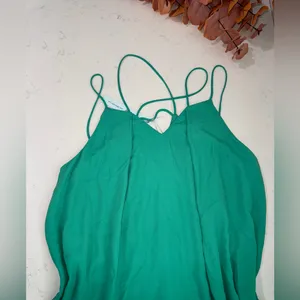 She + Sky Teal Strappy Dress thumbnail 3
