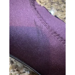 Pedro Garcia Lace Up Purple Satin Heel Bootie Practical Magic Witchy Sexy thumbnail 8