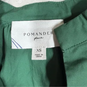 Tuckernuck Pomander Place Green Astrid‎ Puff Sleeve Dress thumbnail 3